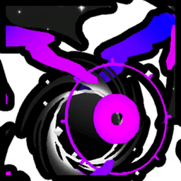 Huge Black Hole Angelus