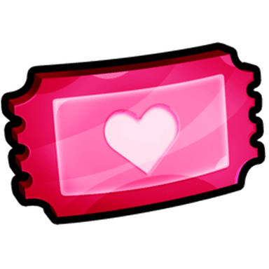 Valentine's Spinny Wheel Ticket