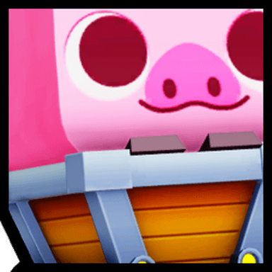 Huge Minecart Piggy